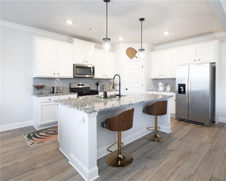 Furnished interior view inside a new home in Westgate Enclave, Loganville (Image 10).