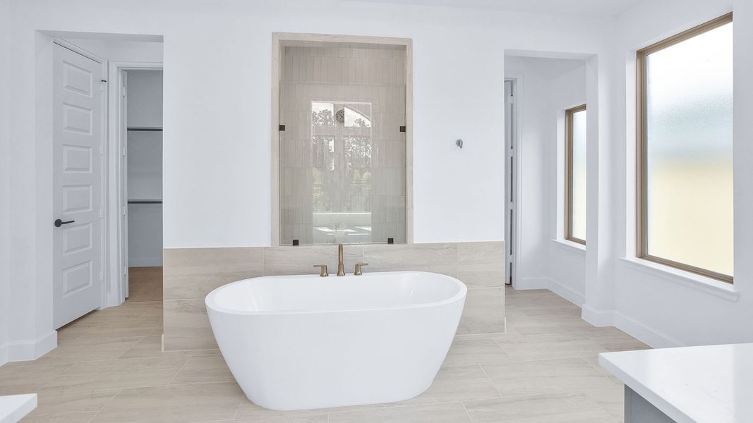 Furnished interior view inside a new home in The Highlands, Porter (Image 14). Furnished interior view inside a new home in The Highlands, Porter (Image 14).