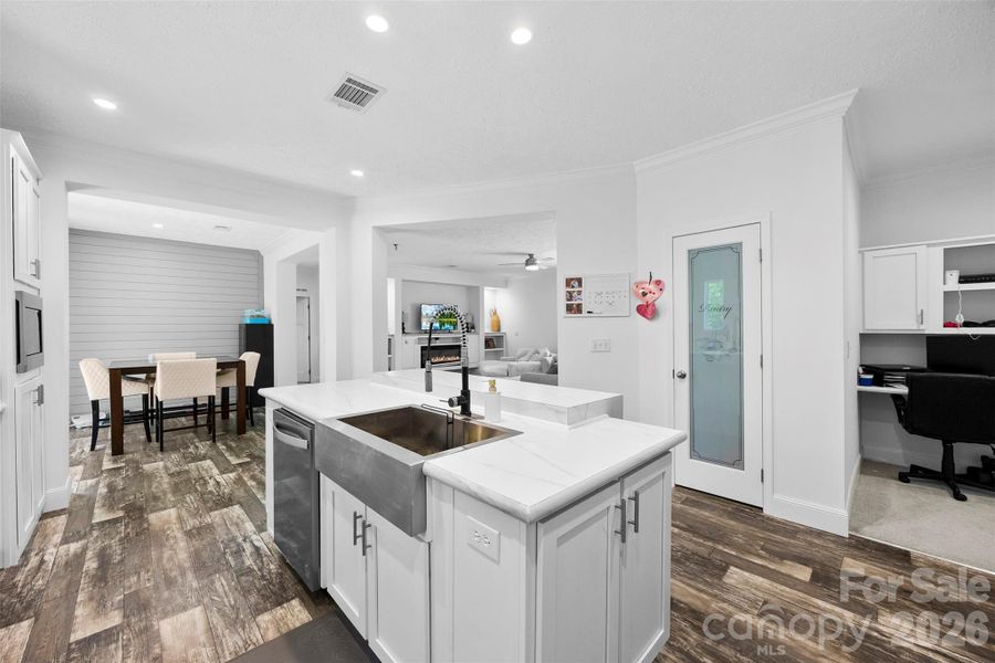 Furnished interior view inside a new home in , Concord (Image 14).