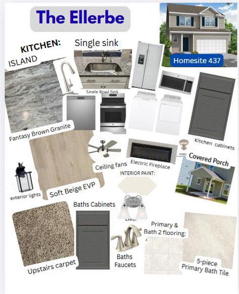 Sample of building materials used in homes in Oakley Pointe, Moncks Corner (Image 37).