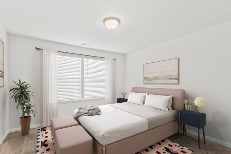 Representative furnished interior of a home built from the The Coles by Stanley Martin Homes in Bridgeport Single Family Homes, Greenville (Image 17).