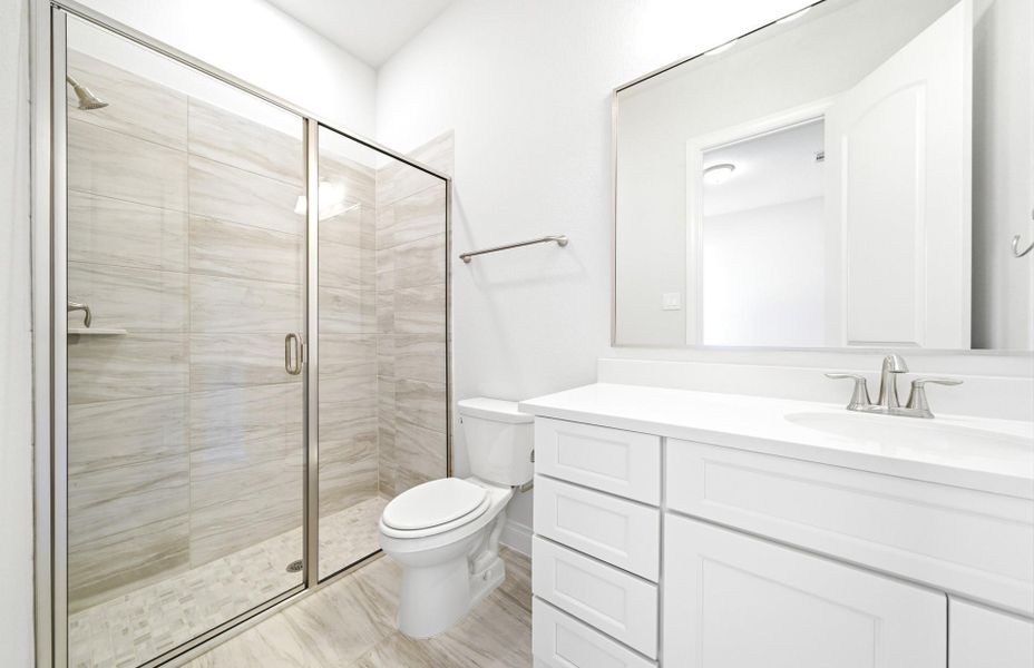 Furnished interior view inside a new home in Artavia 70′, Conroe (Image 16).