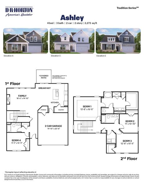 2D floor plan layout for the Ashley by D.R. Horton in Horton Park, Apex, NC (Image 3). 2D floor plan layout for the Ashley by D.R. Horton in Horton Park, Apex, NC (Image 3).