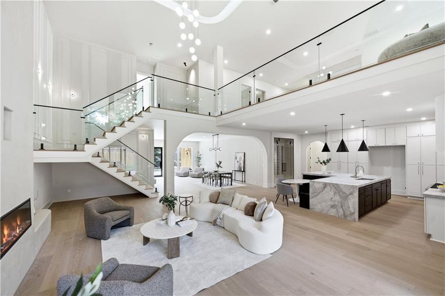 Furnished interior view inside a new home in , Lawrenceville (Image 13).