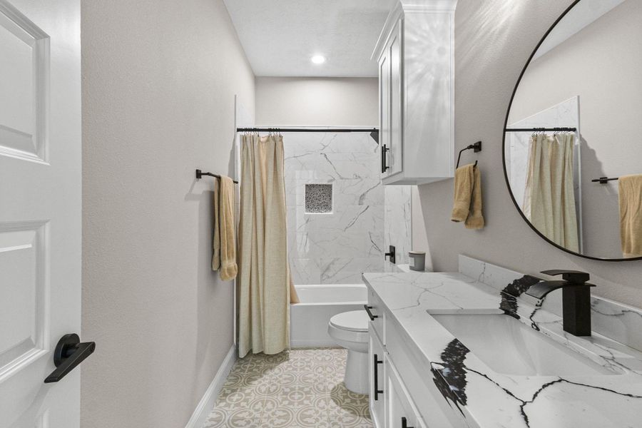 Furnished interior view inside a new home in , Beaumont (Image 16).