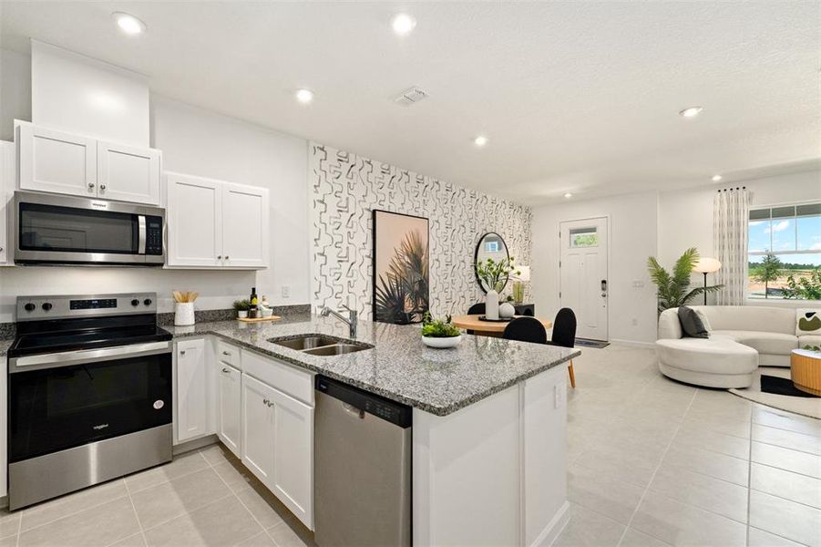 Furnished interior view inside a new home in Gardenia Reserve, Apopka (Image 15).