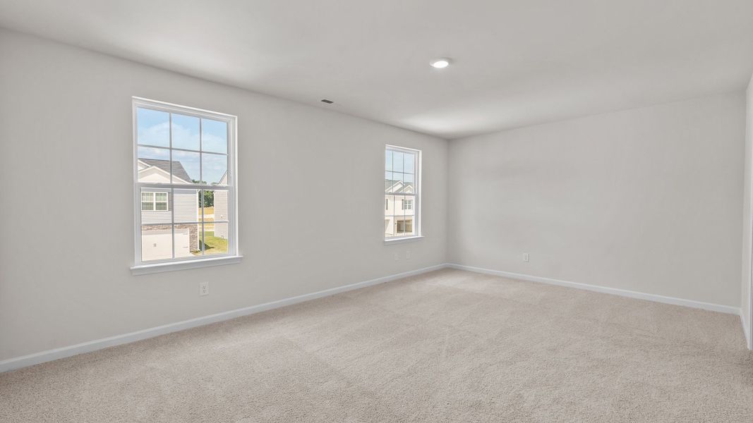 Spacious, unfurnished interior of a new home in Chandler Pointe, Rural Hall (Image 15).