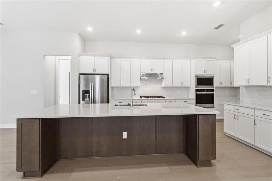 Furnished interior view inside a new home in Del Webb Sunbridge, St. Cloud (Image 36).