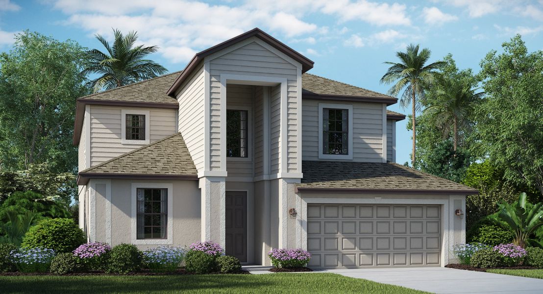 A modern coastal exterior rendering of Amalfi