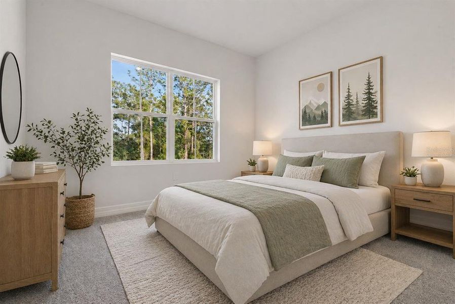 Furnished interior view inside a new home in , Ocala (Image 15).