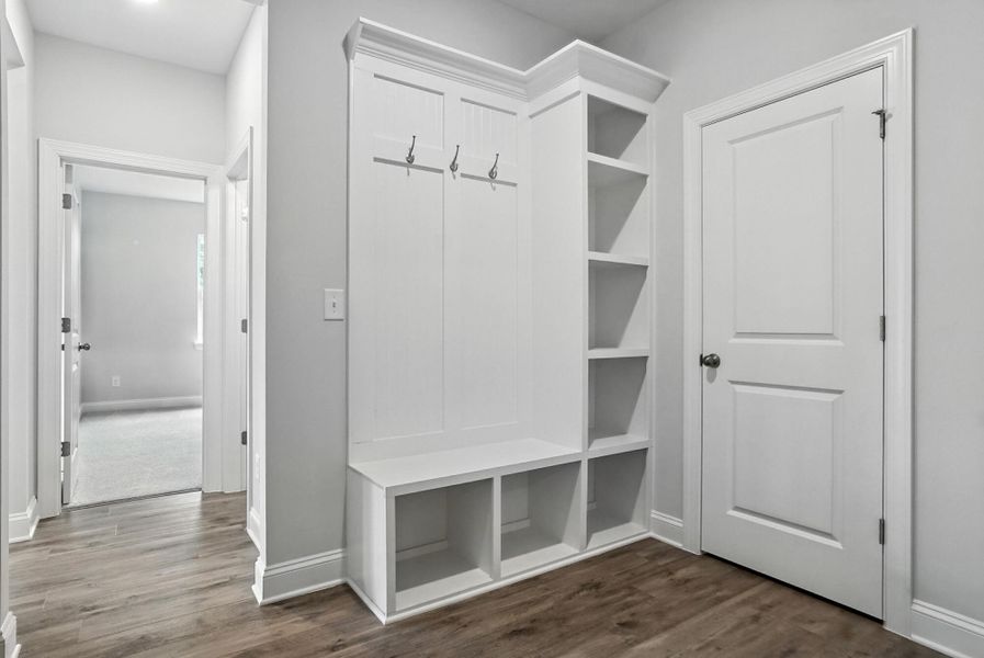 Furnished interior view inside a new home in Hampton Woods, Charlotte (Image 13). Furnished interior view inside a new home in Hampton Woods, Charlotte (Image 13).