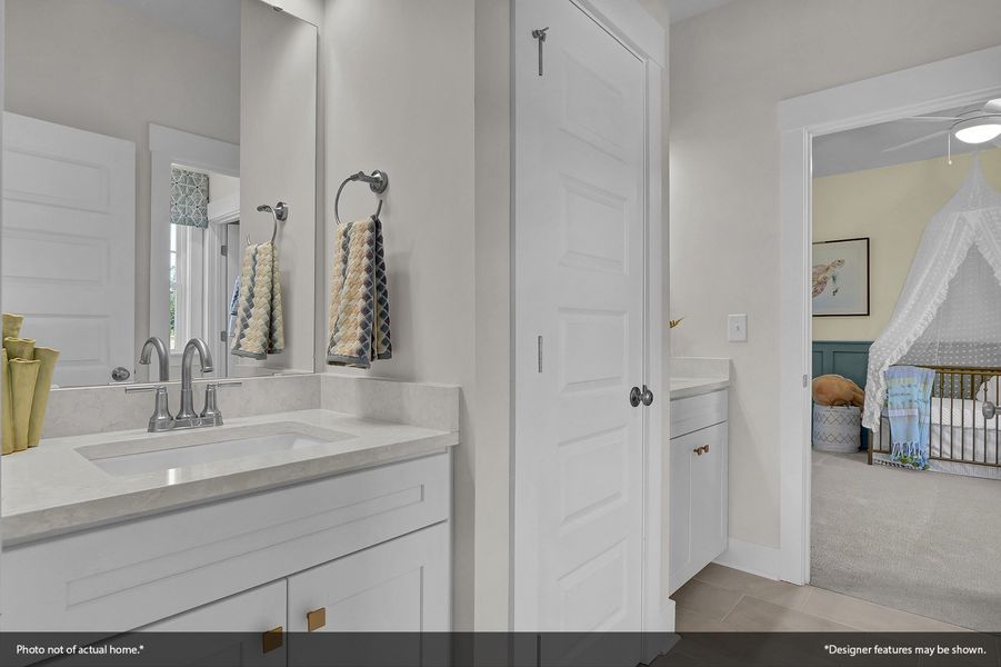 Furnished interior view inside a new home in Hewing Farms, Summerville (Image 21).