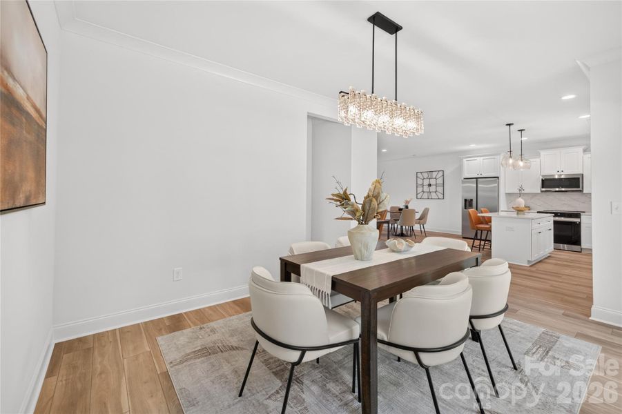 Furnished interior view inside a new home in , Harrisburg (Image 13).