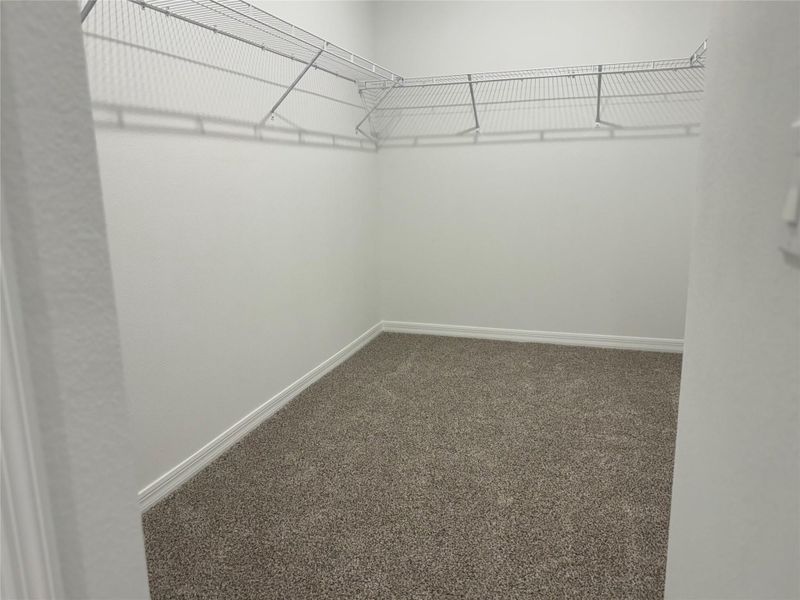 large walk in closet