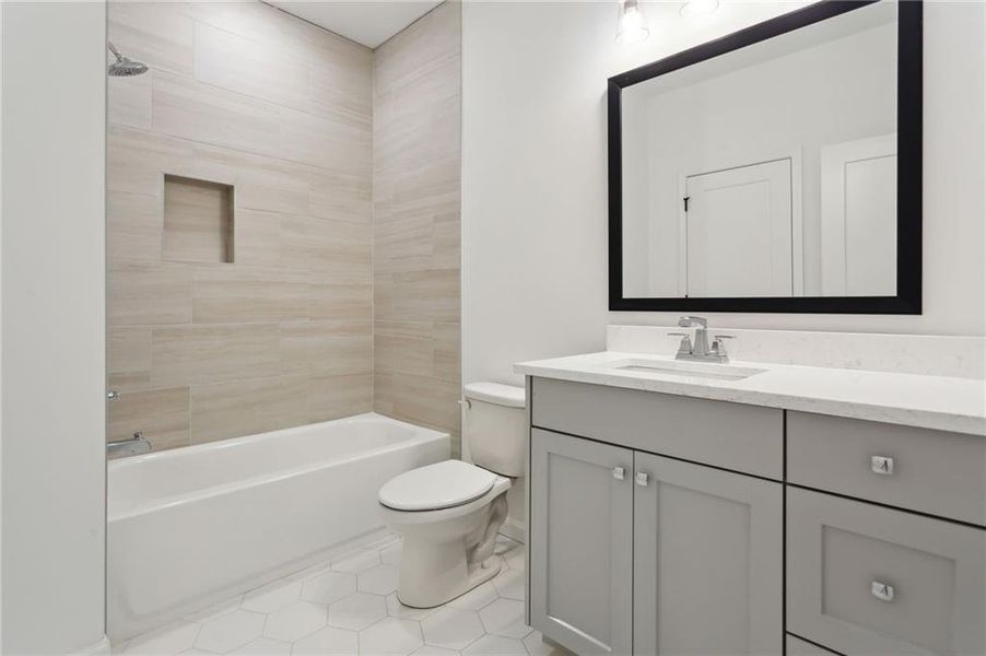 Furnished interior view inside a new home in , Roswell (Image 9). Furnished interior view inside a new home in , Roswell (Image 9).