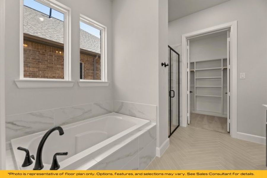 Representative furnished interior of a home built from the The Rio by Stonefield Homes in The Highlands, Rockwall (Image 16).