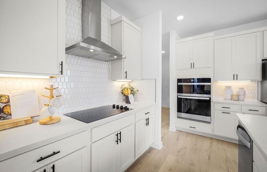 Representative furnished interior of a home built from the Fentress by Pulte Homes in Cameron Place, Austin (Image 38).