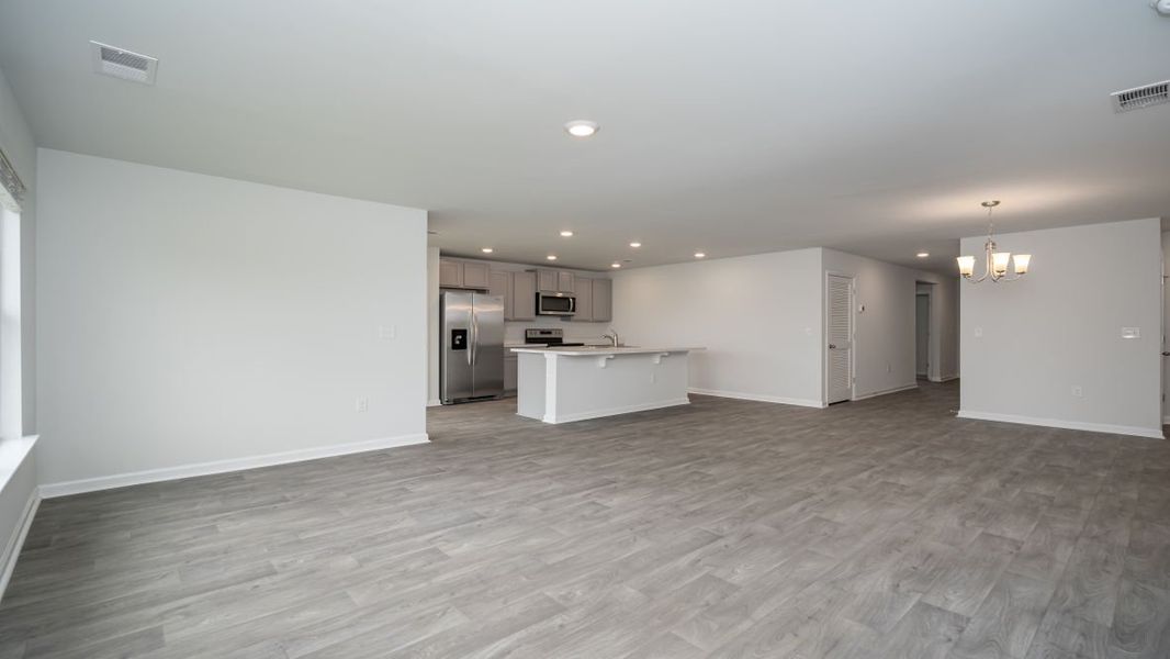 Representative unfurnished interior of a home built from the KERRY by D.R. Horton in Stanbury Creek, Supply (Image 26).