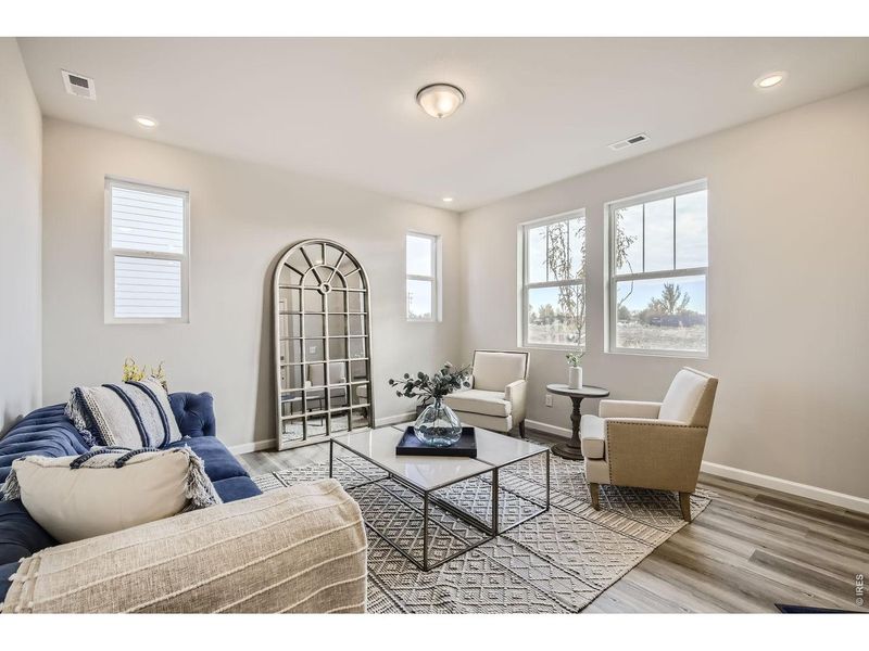 Furnished interior view inside a new home in Waterfield, Fort Collins (Image 4).