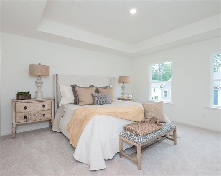 Furnished interior view inside a new home in , Conyers (Image 16).