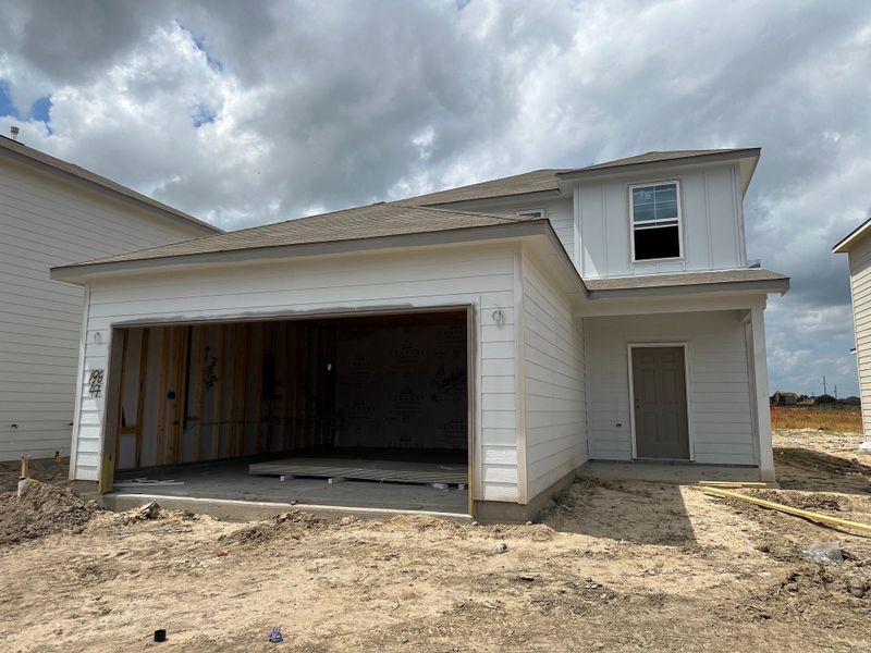 In-progress construction of a new home in Northpark South, Porter, TX (Image 26). In-progress construction of a new home in Northpark South, Porter, TX (Image 26).