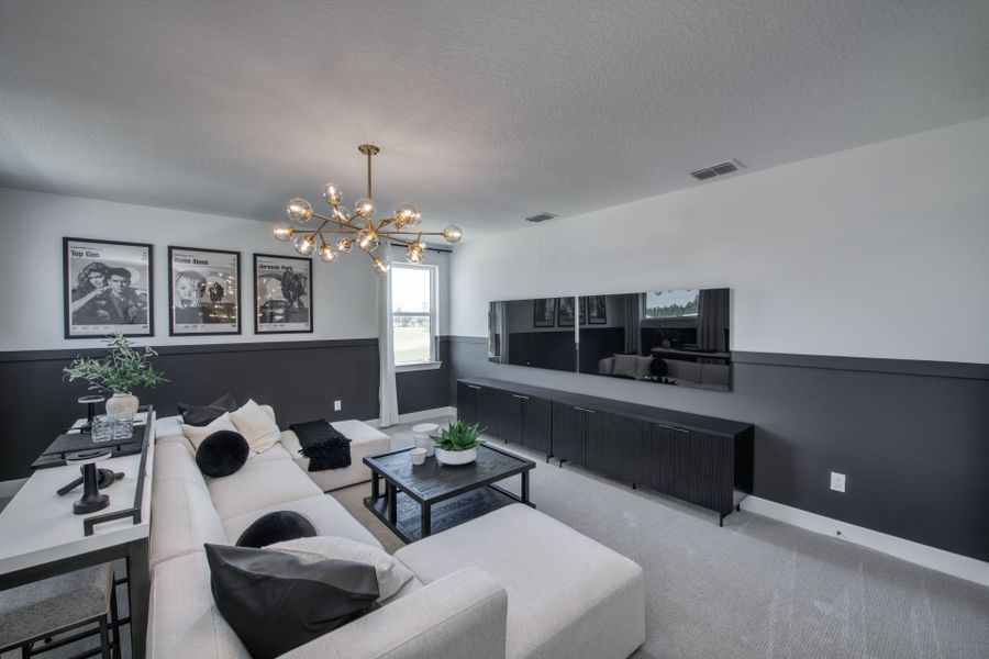 Furnished interior view inside a new home in Two Rivers, Zephyrhills (Image 7).