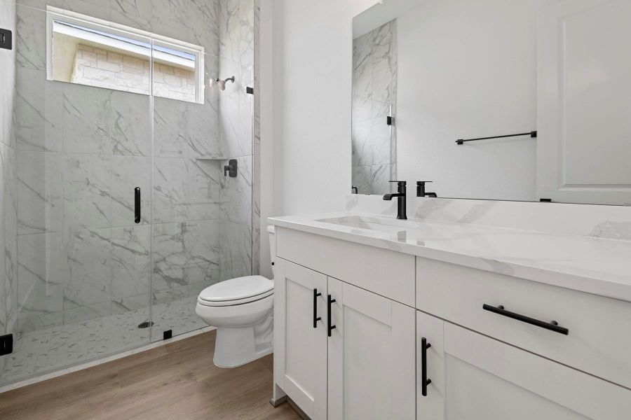 Furnished interior view inside a new home in , Rosenberg (Image 13).