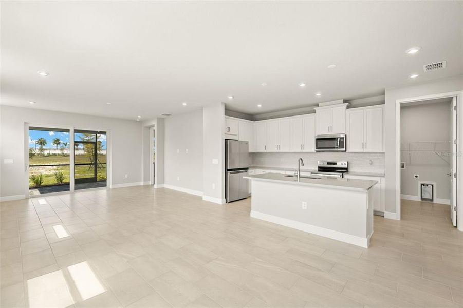 Spacious, unfurnished interior of a new home in Brightmore at Wellen Park, Venice (Image 20).