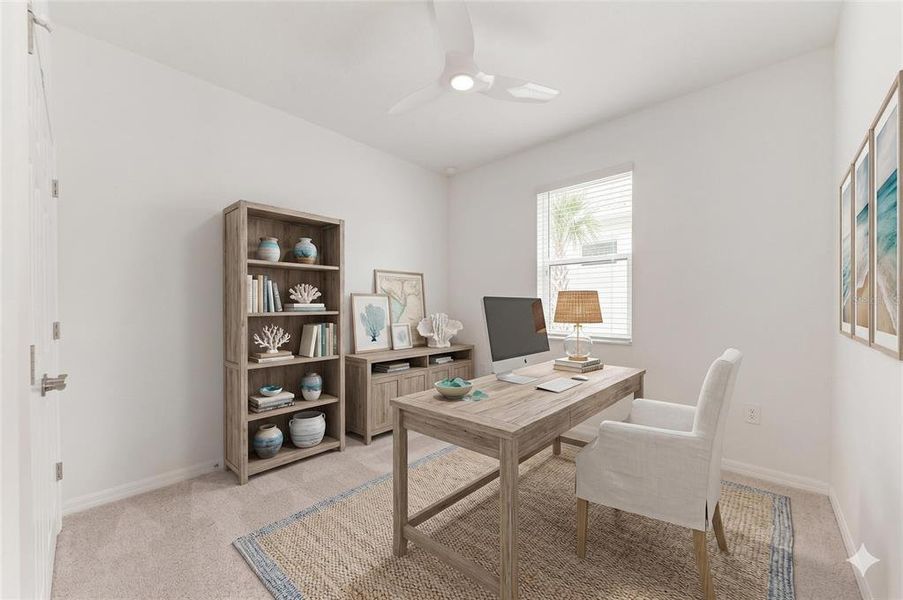 Furnished interior view inside a new home in , Sarasota (Image 17). Furnished interior view inside a new home in , Sarasota (Image 17).