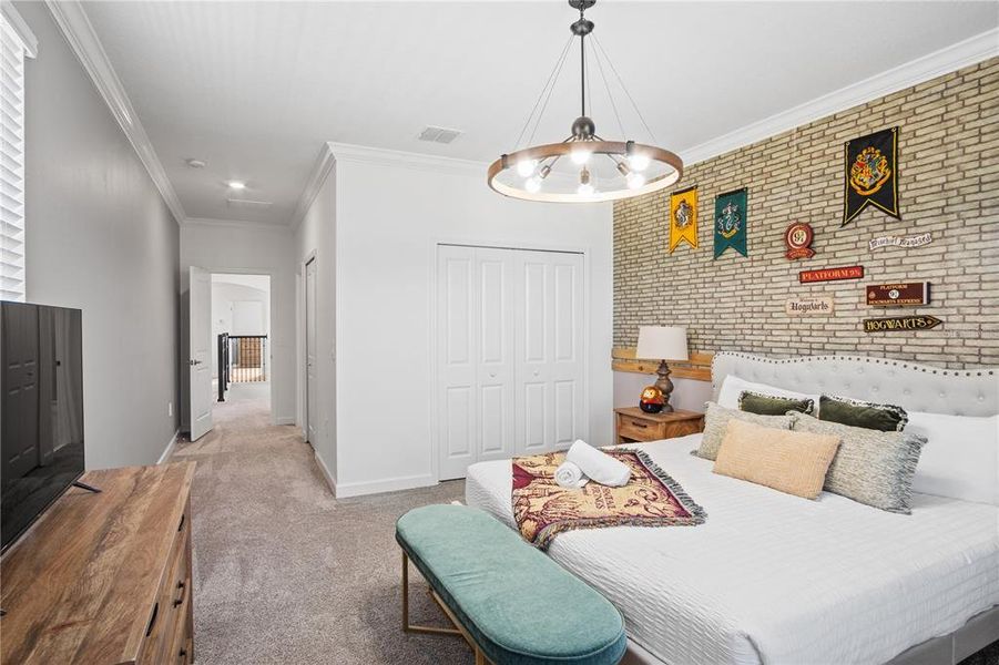 Furnished interior view inside a new home in , Davenport (Image 39).