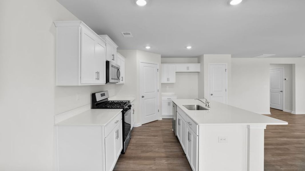 Furnished interior view inside a new home in Durbin Meadows, Fountain Inn (Image 8).
