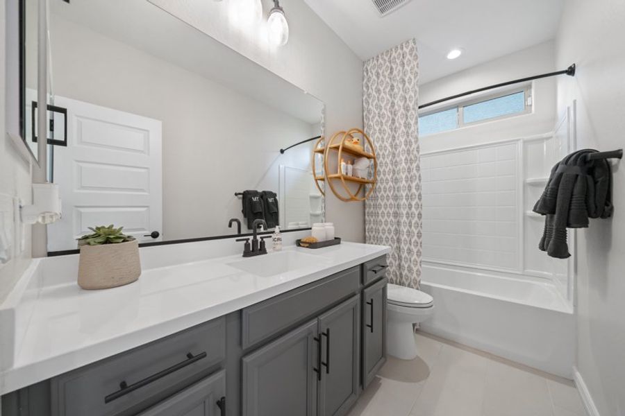 Furnished interior view inside a new home in Parkside, Avondale (Image 18). Furnished interior view inside a new home in Parkside, Avondale (Image 18).