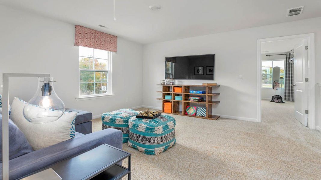 Furnished interior view inside a new home in Havencrest, Greensboro (Image 29).