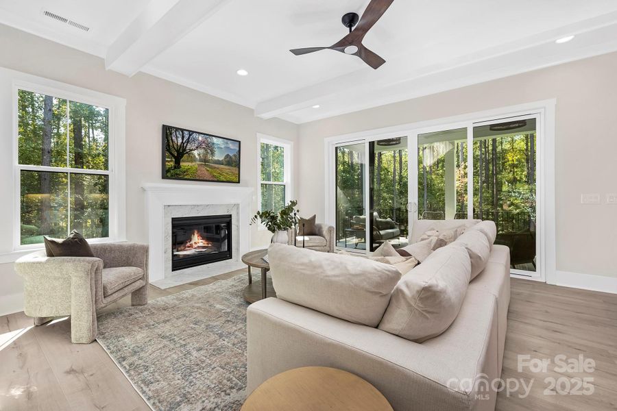 Furnished interior view inside a new home in , Lancaster (Image 17).