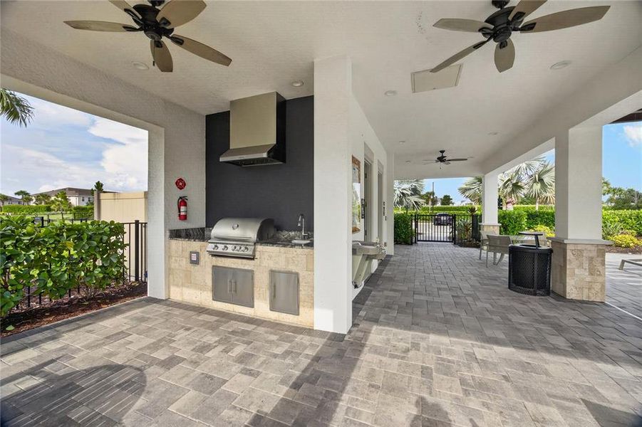 Exterior details and patio area of a home in , Nokomis (Image 28).