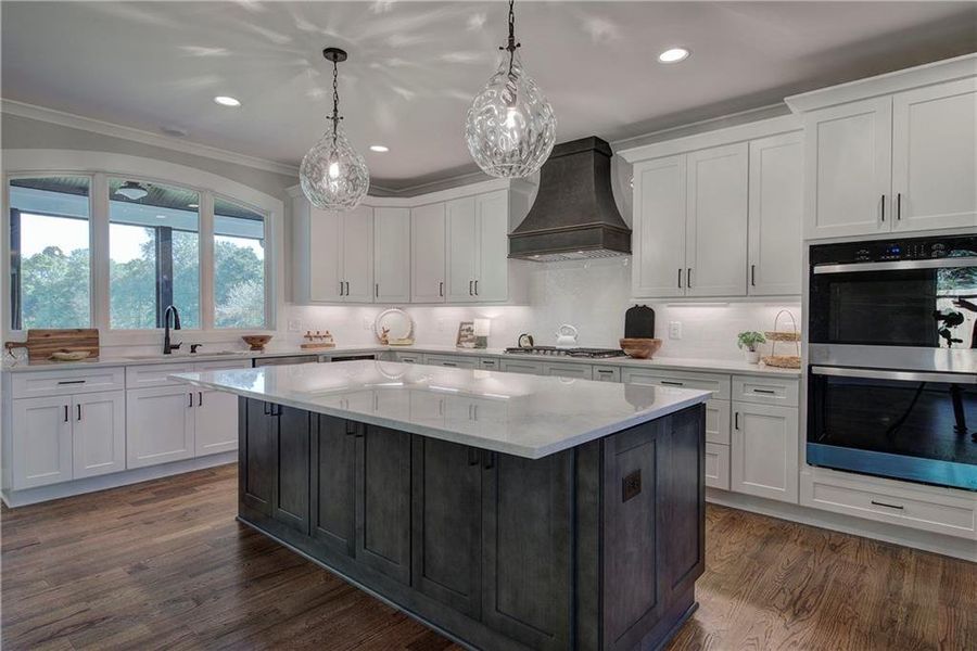 Furnished interior view inside a new home in , Euharlee (Image 33).