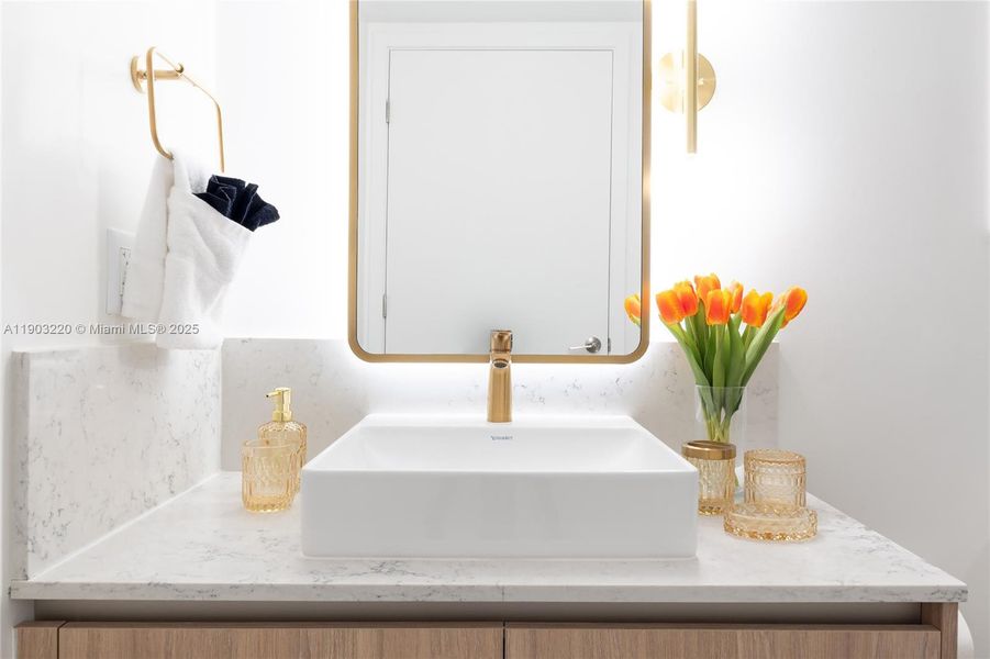 Close-up of interior finishes inside a home in , Miami (Image 62).