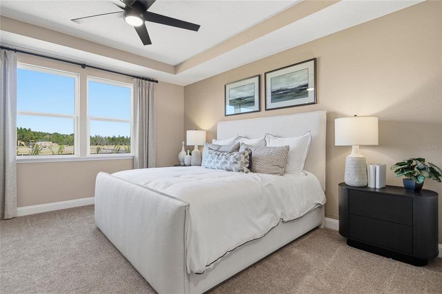 Furnished interior view inside a new home in Coastal Gardens, Palm Coast (Image 8). Furnished interior view inside a new home in Coastal Gardens, Palm Coast (Image 8).