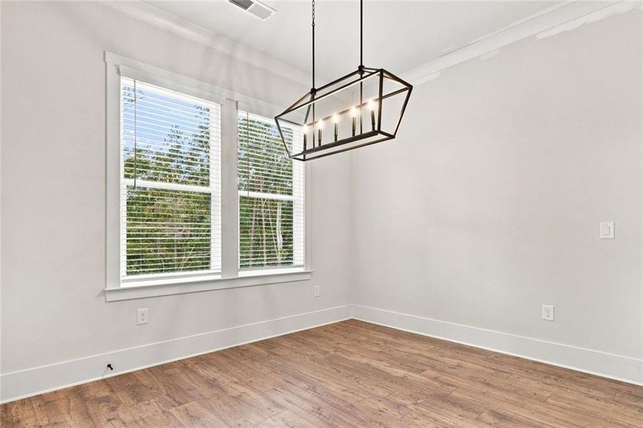 Spacious, unfurnished interior of a new home in , Ellijay (Image 53).