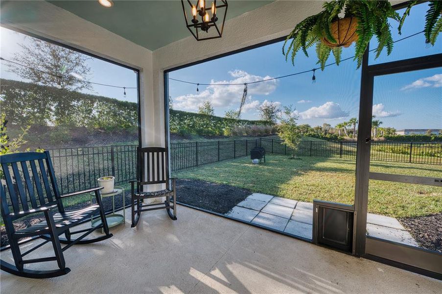 Exterior details and patio area of a home in , Sarasota (Image 22). Exterior details and patio area of a home in , Sarasota (Image 22).
