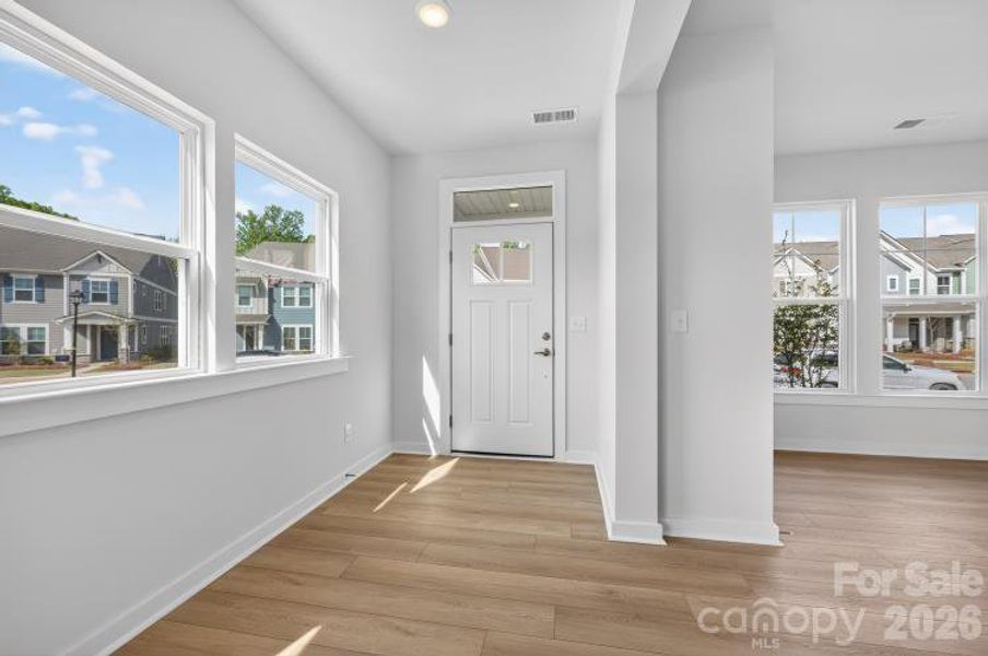 Spacious, unfurnished interior of a new home in North Creek Village - Townhomes, Huntersville (Image 22).