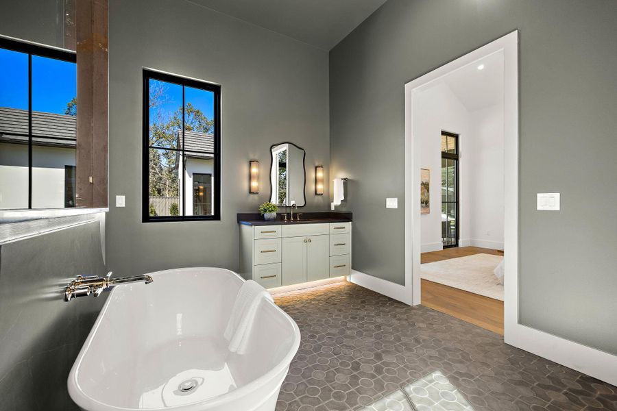 Furnished interior view inside a new home in , Austin (Image 7).