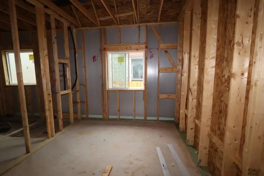 In-progress construction of a new home in Grand Central Park 55' Homesites, Conroe, TX (Image 8). In-progress construction of a new home in Grand Central Park 55' Homesites, Conroe, TX (Image 8).