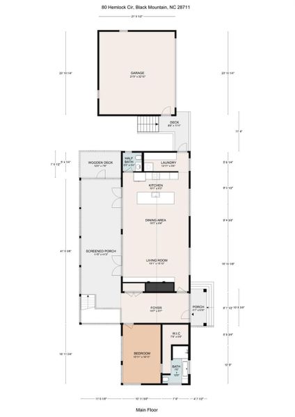 Main Floor Floorplan Main Floor Floorplan
