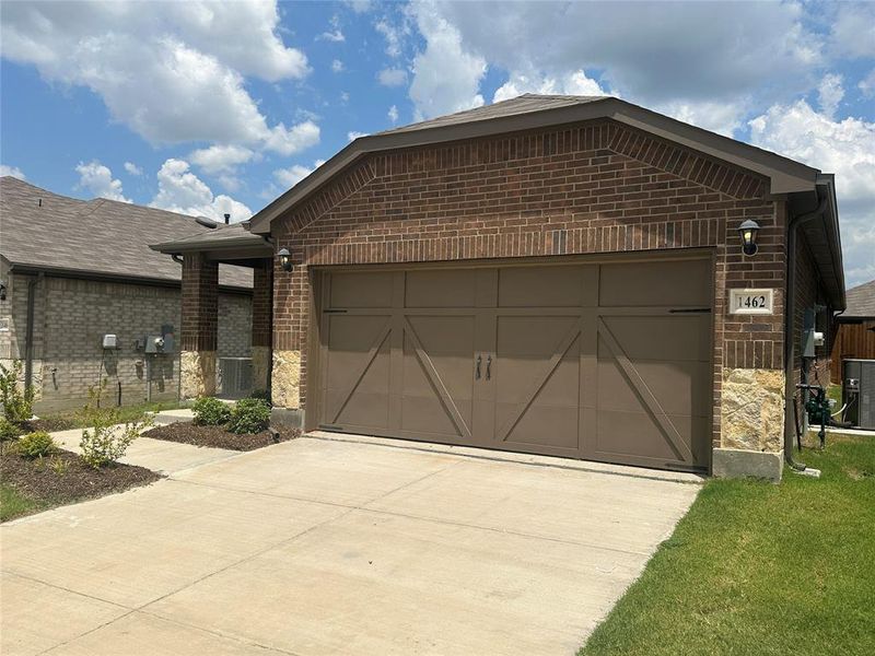 Front exterior of a new home in Cartwright Ranch, Crandall, TX, highlighting curb appeal (Image 14). Front exterior of a new home in Cartwright Ranch, Crandall, TX, highlighting curb appeal (Image 14).