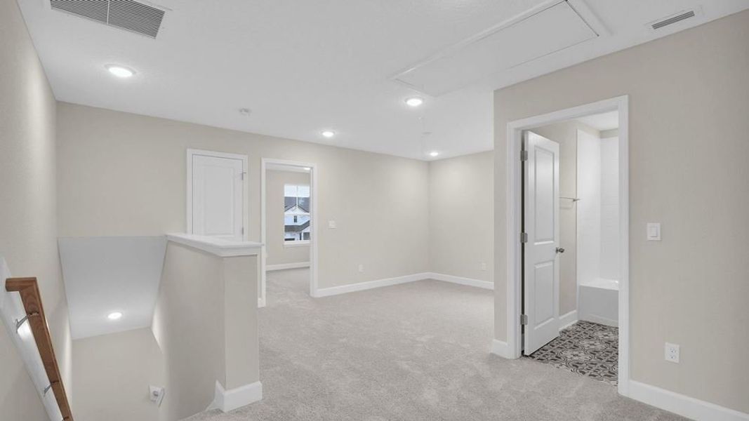 Representative unfurnished interior of a home built from the The Fanning by Providence Homes (Florida) in Reflections at Nocatee, Nocatee (Image 30).