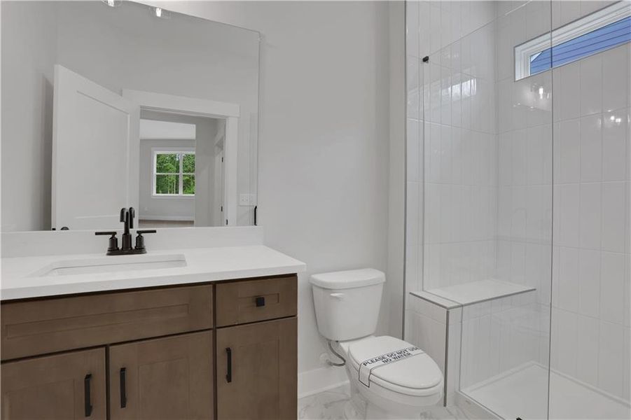 Furnished interior view inside a new home in Arbor West, Dawsonville (Image 9).