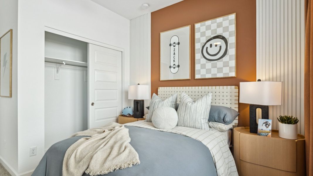 Representative furnished interior of a home built from the Canyon by D.R. Horton in Westpark, Buckeye (Image 33).