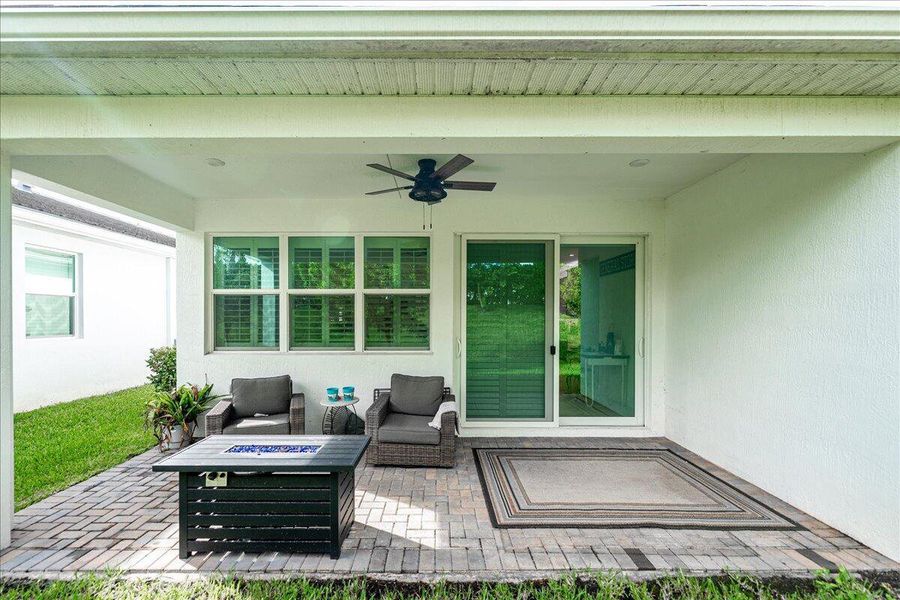 Exterior details and patio area of a home in , Port St. Lucie (Image 24). Exterior details and patio area of a home in , Port St. Lucie (Image 24).