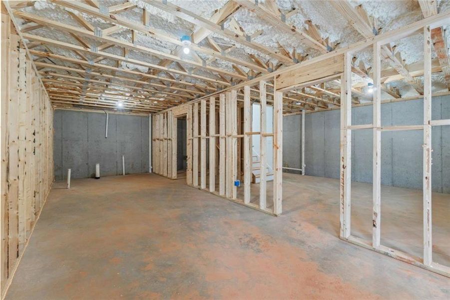 In-progress construction of a new home in , Braselton, GA (Image 39).